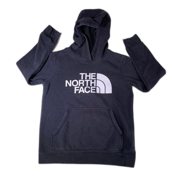 The North Face boys pullover hoodie jacket medium black - Picture 1 of 7
